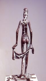Mädchen im Frühling 1988, Bronze, 33 cm