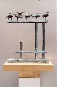 Möwen 2005, Bronze, 39 cm